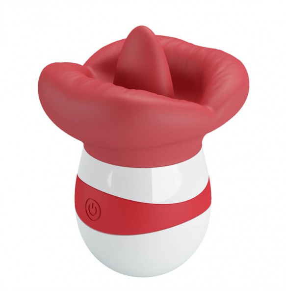 Pretty Love - Mina Powerful Licking Vibrating Massager (Chargeable - Red) Pretty Love - Mina Powerful Licking Vibrating Massager (Chargeable - Red)
